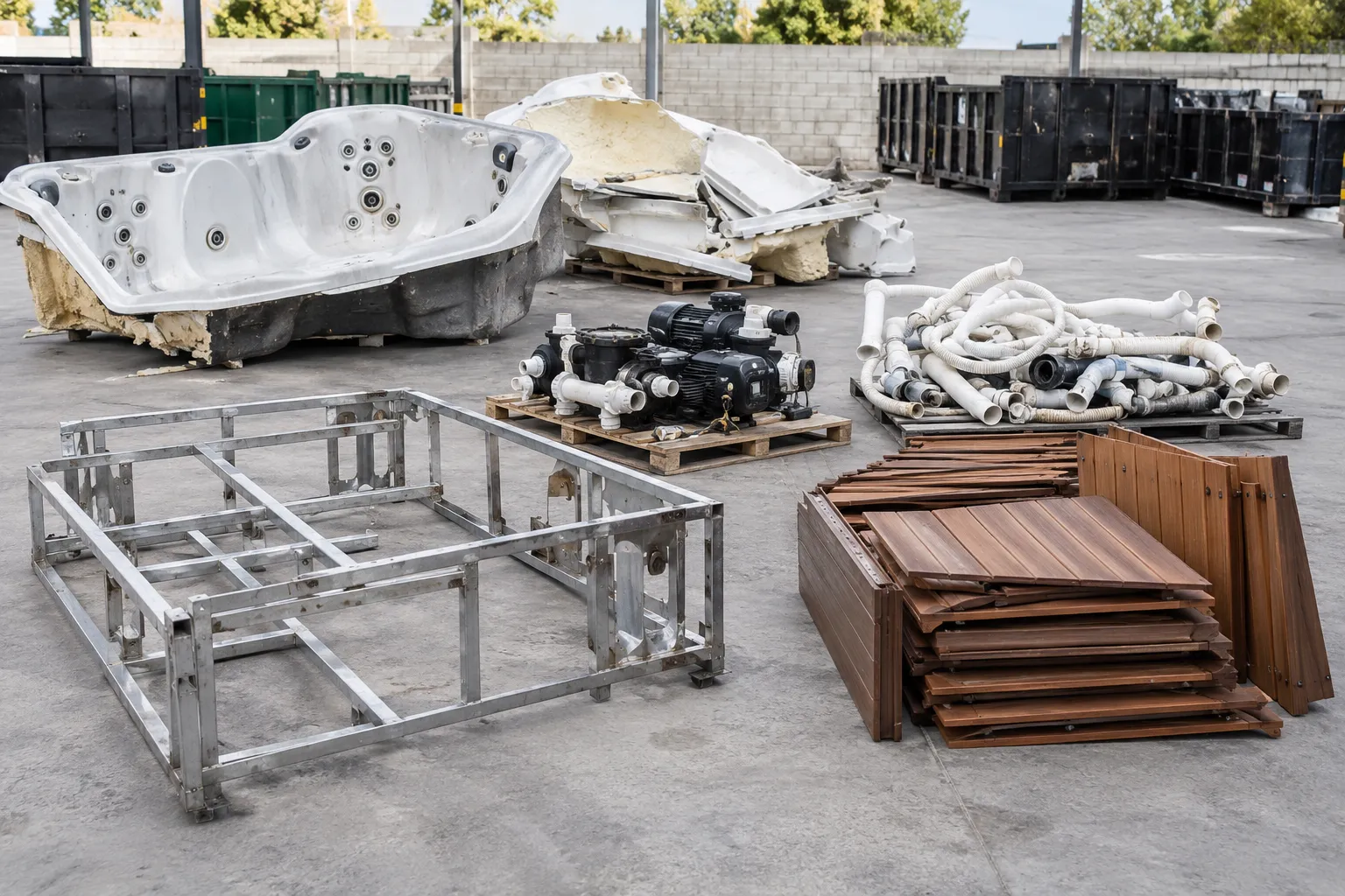 What Happens to an Old Hot Tub After Removal?