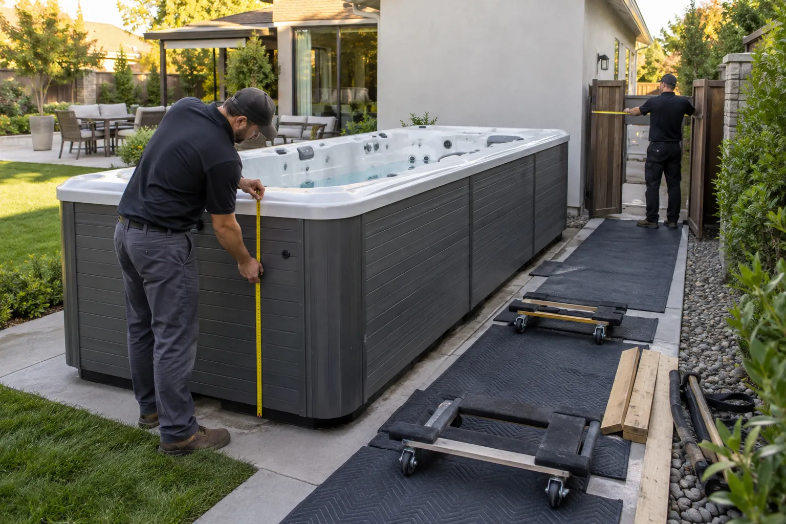 Swim Spa Removal Planning Checklist